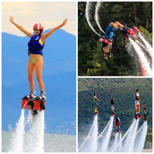 Chạy trên biển với Flyboard