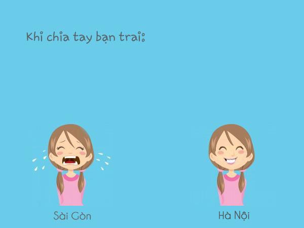 Con gái Hà Nội và Con gái Sài Gòn có gì khác?