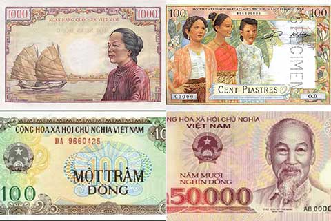 Nhìn lại lịch sử của đồng tiền Việt Nam