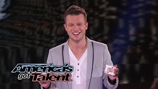 Màn ảo thuật iPhone của Mat Franco tại America\'s Got Talent 2014