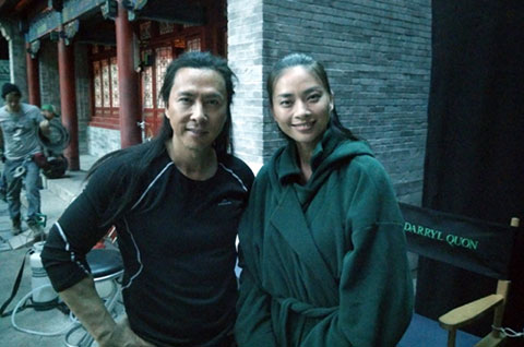 Ngô Thanh Vân trên phim trường \"Ngọa Hổ Tàng Long 2\"