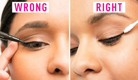 Mười lỗi cơ bản khi make up chị em thường mắc phải
