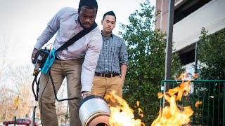 Sinh viên gốc Việt phát minh máy dập lửa bằng sóng siêu âm