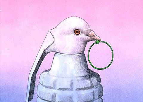 Nghệ thuật châm biếm đáng suy ngẫm qua tranh Pawel Kuczynski - Phần 2