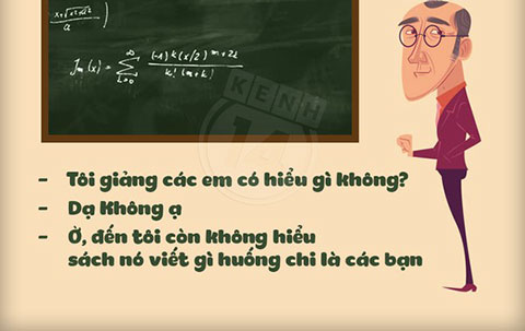 Những câu nói \"hài không đỡ được\" của thầy cô - Phần 2
