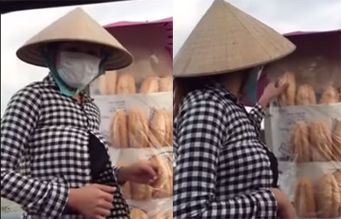 Màn trả giá bánh mì cười rụng rốn