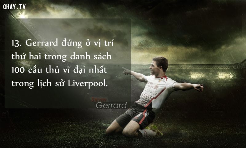 Cầu thủ vĩ đại nhất Liverpool