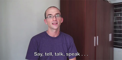 Tiếng Anh: Khi nào dùng say, tell, talk, speak?