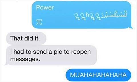 Tin nhắn lạ khiến iPhone treo máy liên tục