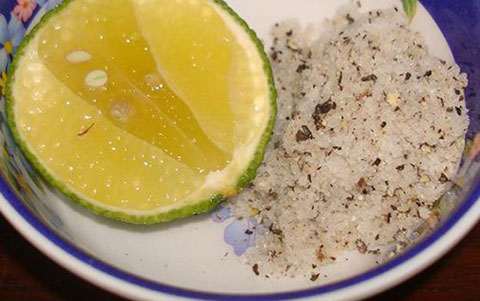 Mẹo làm muối tiêu chanh thơm ngon