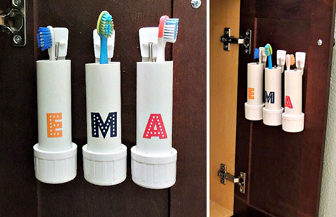 10 mẹo tận dụng ống nhựa trang trí cho ngôi nhà của bạn