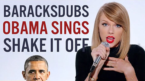 Bản cover Shake it off cực chất của tổng thống Mỹ!
