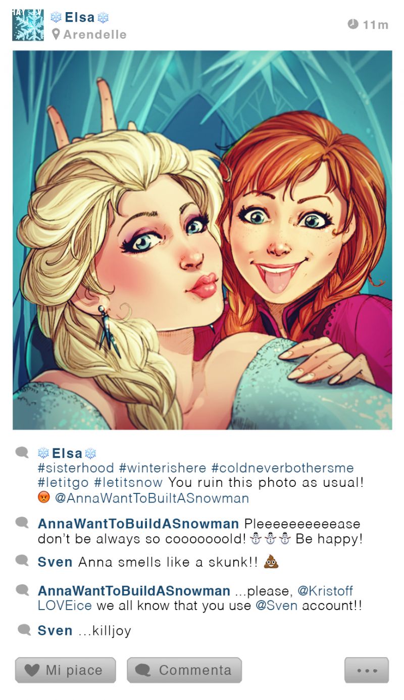Elsa's instagram