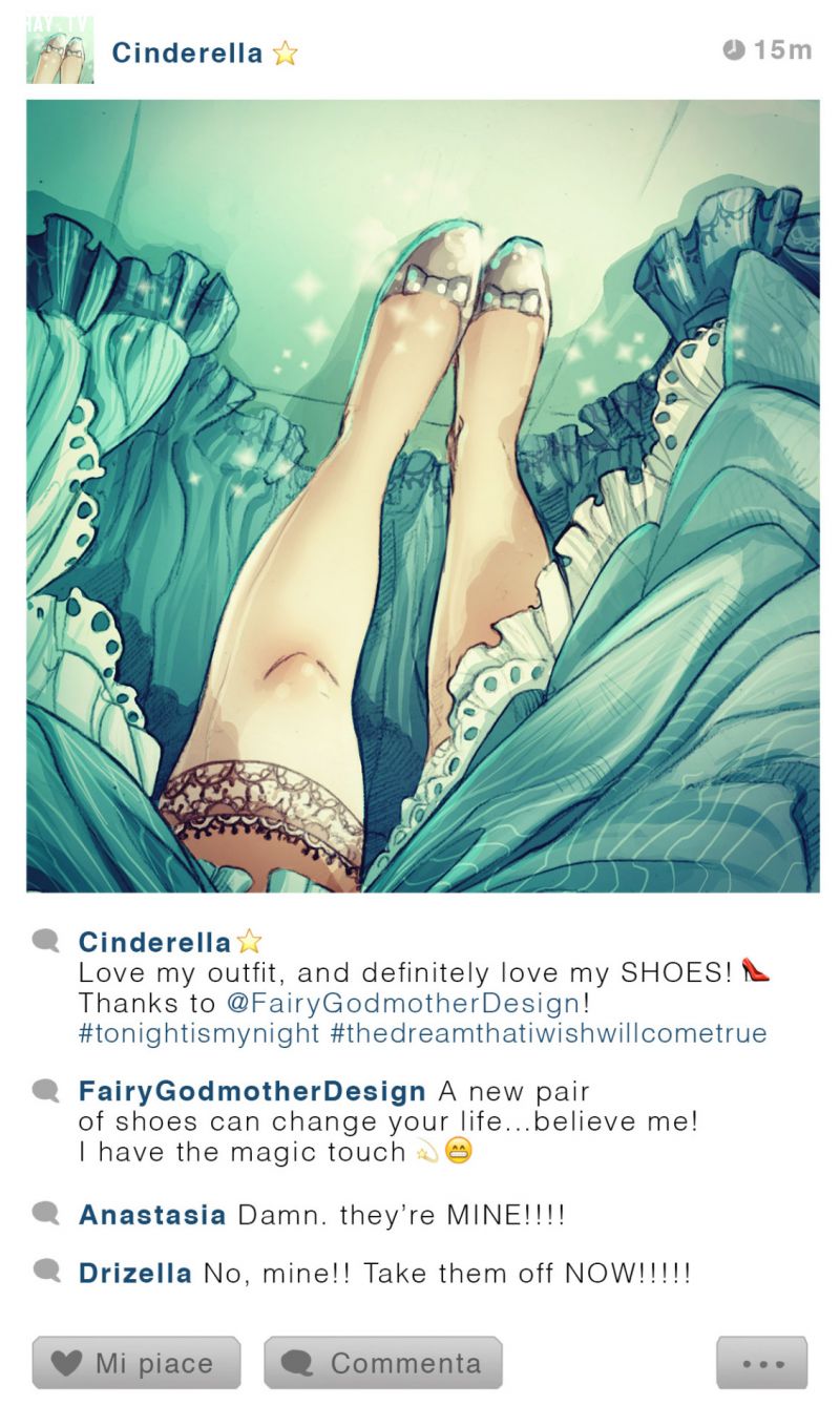 Cinderella's instagram
