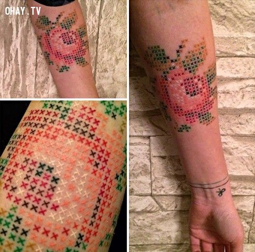 ảnh hình xăm,xăm chữ thập,xu hướng hình xăm,xu hướng xăm,kiểu xăm mới,tattoo 2015,hình xăm 2015