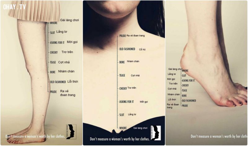 Những tấm poster về bạo hành phụ nữ khiến cả thế giới ám ảnh