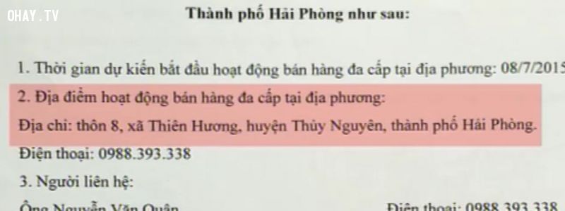 Liệu công ty Liên Kết Việt có phải là công ty bán hàng đa cấp lừa đảo phần II (17/08/2015)