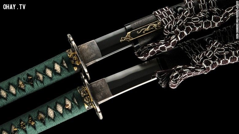 Những bức ảnh thể hiện vẻ đẹp và sức mạnh quyền năng của thanh kiếm Samurai