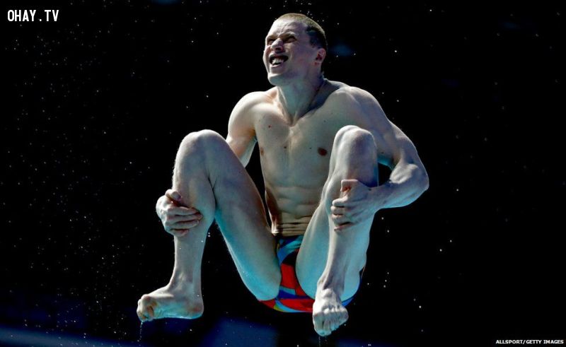 Những khuôn mặt hài hước nhất tại Giải vô địch bơi lội thế giới 2015
