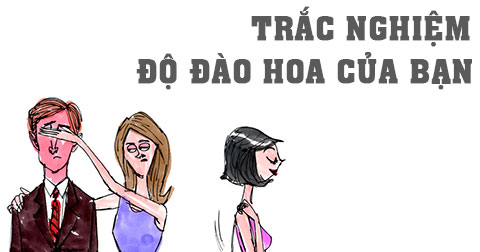 Trắc nghiệm chính xác nhất về độ đào hoa của bạn