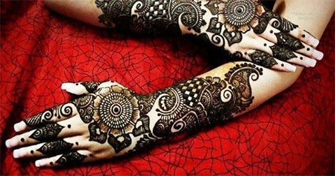 Những mẫu hình xăm đẹp - hình xăm nghệ thuật henna