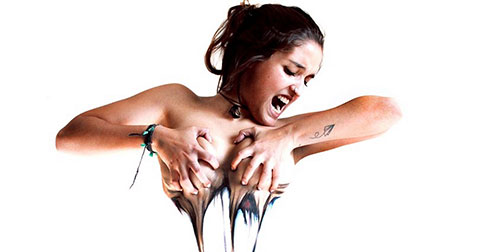 Những tác phẩm Body Painting như muốn \"xé toạc\" cơ thể