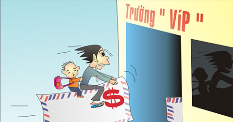 Bộ tranh biếm họa sức mạnh của đồng tiền trong xã hội ngày nay