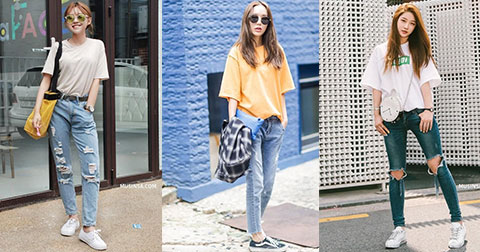 5 Cách mix đồ đẹp với T-shirt nhanh gọn mà vẫn \" chất\" đứ đừ đừ