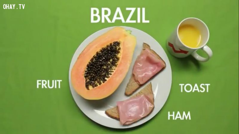 Các món ăn ngon mỗi sáng tại 17 quốc gia trên thế giới 