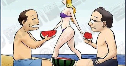 Sự khác nhau giữa con trai và con gái khi có người khác phái xuất hiện