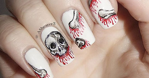 101 mẫu móng tay lấy cảm hứng từ chủ đề Halloween - P2