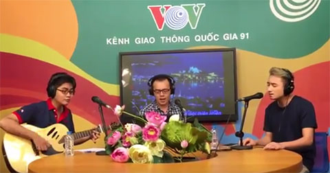 Phan Mạnh Quỳnh hát live Vợ Người Ta trên VOV