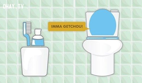 Những thói quen nguy hiểm bạn thường mắc phải khi vào nhà vệ sinh