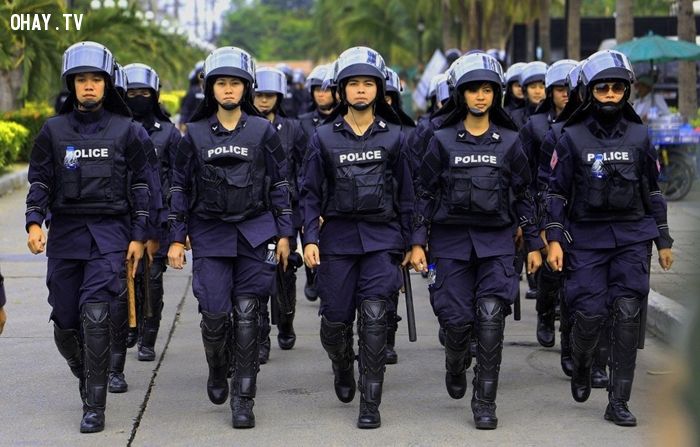 Chiêm ngưỡng VẺ ĐẸP của các nữ cảnh sát trên TOÀN THẾ GIỚI