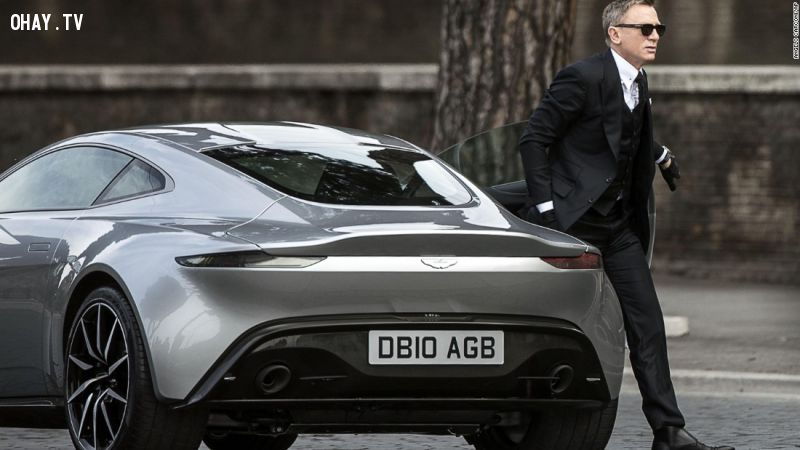 15 mẫu xe hơi siêu đẹp của Điệp viên 007 - James Bond