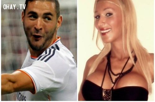 Benzema có quan hệ với một gái bán hoa tên Victoria Dorval