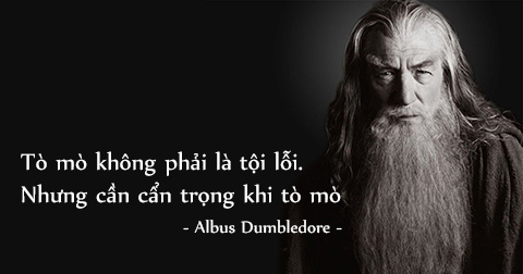 Mạnh mẽ hơn với 9 câu nói của Giáo sư Albus Dumbledore