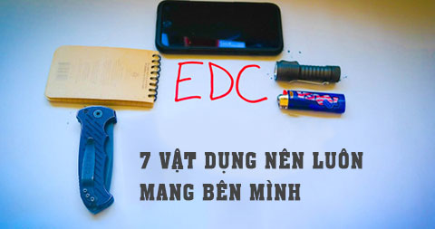 7 vật dụng bạn nên mang theo mình mỗi ngày