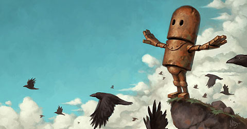 Bộ tranh thế giới Robot của Matt Dixon