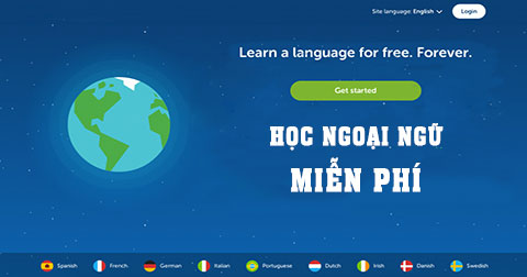 5 website giúp bạn học ngoại ngữ hoàn toàn Miễn Phí