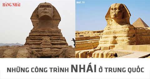 Những công trình nổi tiếng thế giới bị làm nhái táo tợn ở Trung Quốc