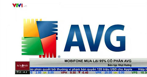 VTV lại nhầm logo trong vụ Mobifone mua 95% cổ phần AVG