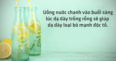 10 lý do bạn nên uống nước chanh vào buổi sáng lúc dạ dày trống rỗng