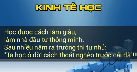 Chết cười với những định nghĩa không thể hài hước hơn về các môn học