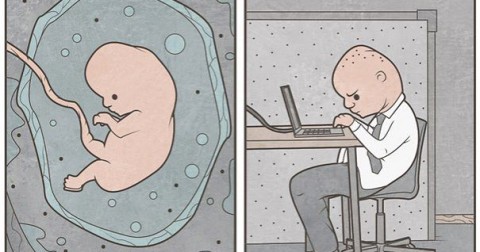 20 bức ảnh biếm họa 'nhức não' ẩn chứa ý nghĩa không phải xem một lần là hiểu