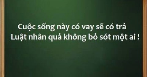 Album ảnh luật Nhân quả cho cuộc sống tốt đẹp hơn