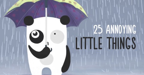 Bộ ảnh minh họa 25 điều phiền toái nho nhỏ mà ai cũng trải qua siêu đáng yêu