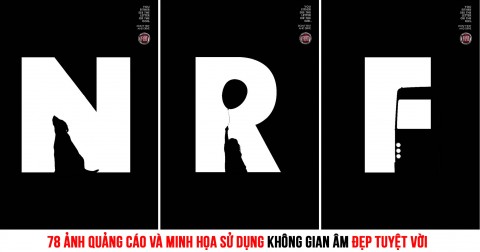 78 ảnh quảng cáo và minh họa sử dụng không gian âm đẹp tuyệt vời