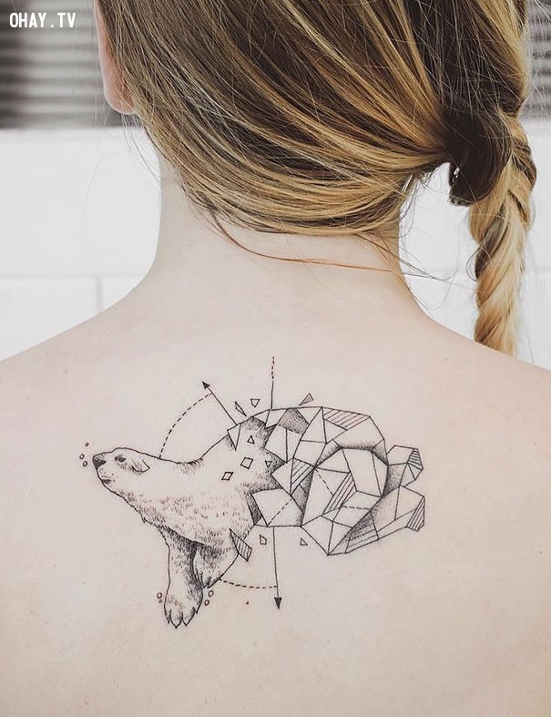 Geometric Tattoos  60 mẫu xăm hình học độc đáo lạ mắt  Tạp Chí Hình Xăm