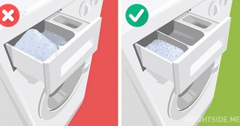 Những sai lầm phổ biến khi sử dụng máy giặt